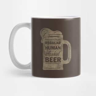 Regular Human Alcohol Beer Mug